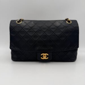 CHANEL Timeless Classic with Removable Pouch Handbag