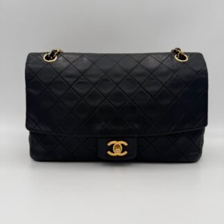 CHANEL Timeless Classic with Removable Pouch Handbag
