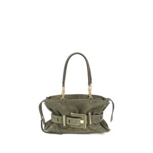 Bicolor Calf Leather Bos Taurus Handbag