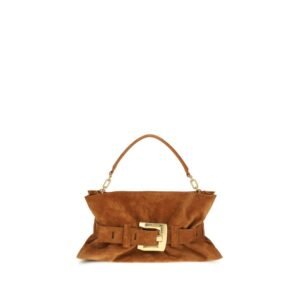 Brown Calf Leather Bos Taurus Handbag
