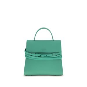 Bicolor Synthetic Handbag