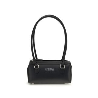 Black Calf Leather Bos Taurus Shoulder Bag