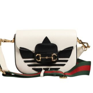 Gucci x Adidas 1955 Horsebit Shoulder Bag