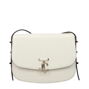 White Leather Crossbody Bag