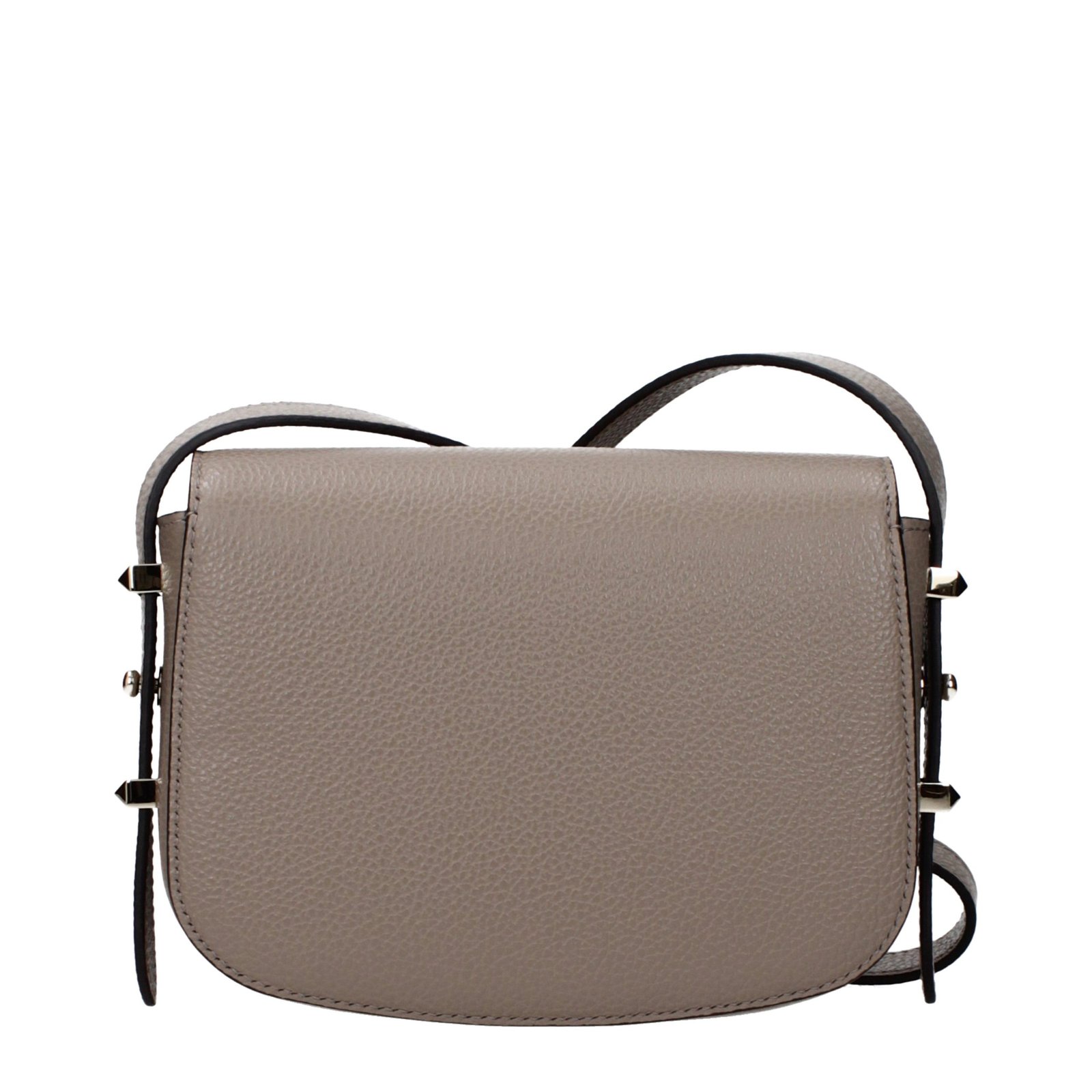 Gray Leather Crossbody Bag - Image 3