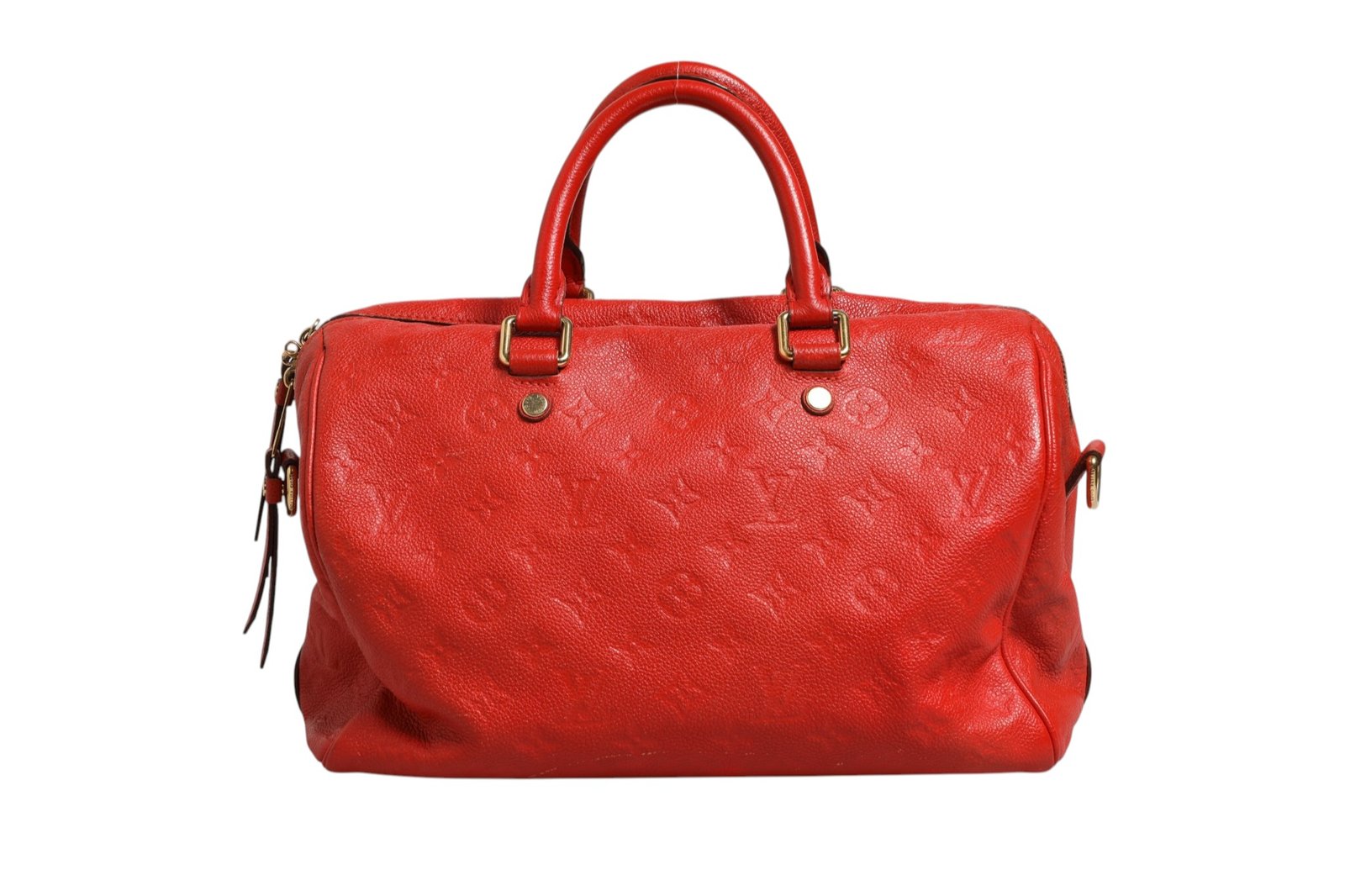 Red Monogram Empreinte Speedy Bandouliere 30 - Image 3