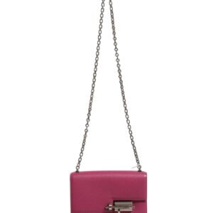 Mini Verrou Chaine Bag Chevre Mysore Magnolia
