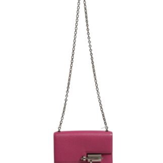 Mini Verrou Chaine Bag Chevre Mysore Magnolia