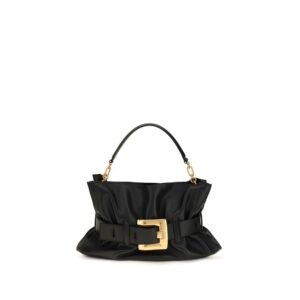 Black Calf Leather Bos Taurus Shoulder Bag
