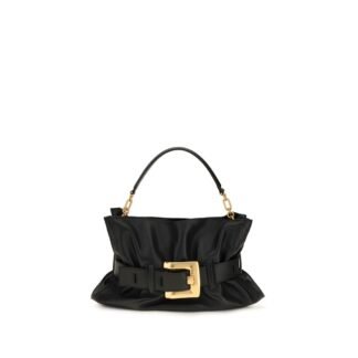 Black Calf Leather Bos Taurus Shoulder Bag