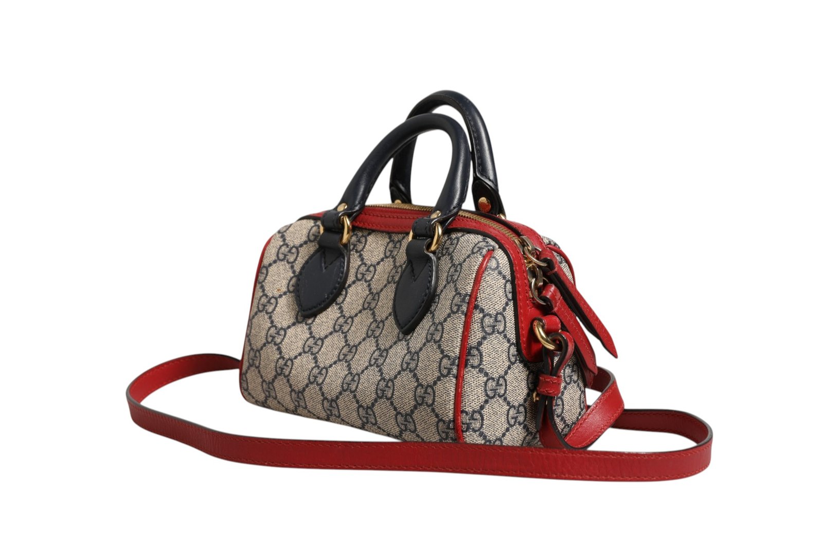 Gucci GG Supreme Mini Boston Bag - Image 2