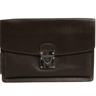 Belaia Clutch Taiga Leather