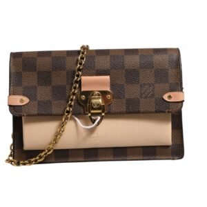 Damier Ebene Vavin Chain Wallet
