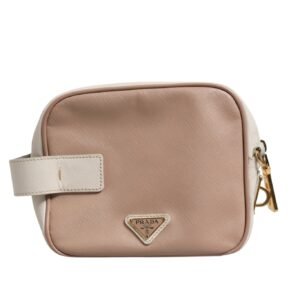 Clay Gray Small Leather Shoulder Bag