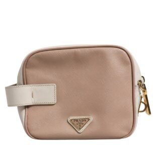 Clay Gray Small Leather Shoulder Bag