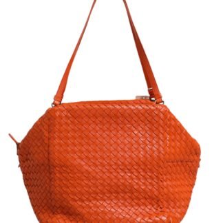 Intrecciato Nappa Leather Cube Bag