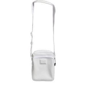 White Logo Plaque Crossbody Shoulder Borse Men Bag