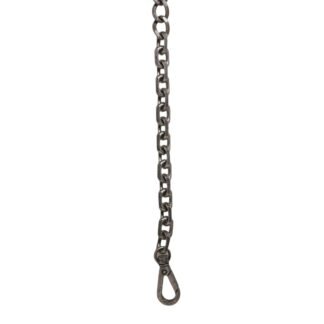 Silver Tone Heavy Chain Link Signature DG Logo Bracelet