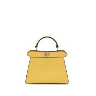 Bicolor Calf Leather Bos Taurus Handbag