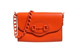 Horsebit 1955 Enamel Mini Shoulder Bag