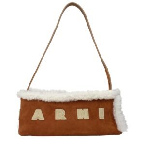 Brown Leather Shoulder Bag
