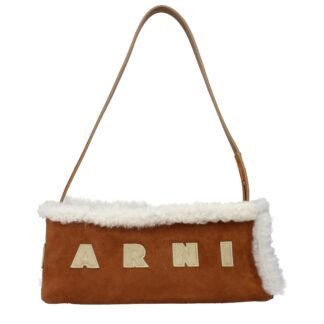 Brown Leather Shoulder Bag