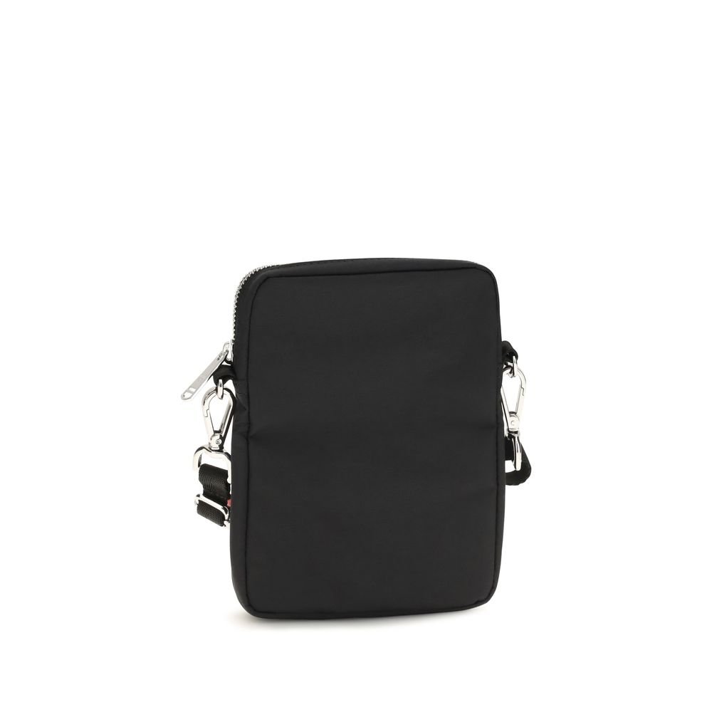 Black Nylon Shoulder Bag - Image 3