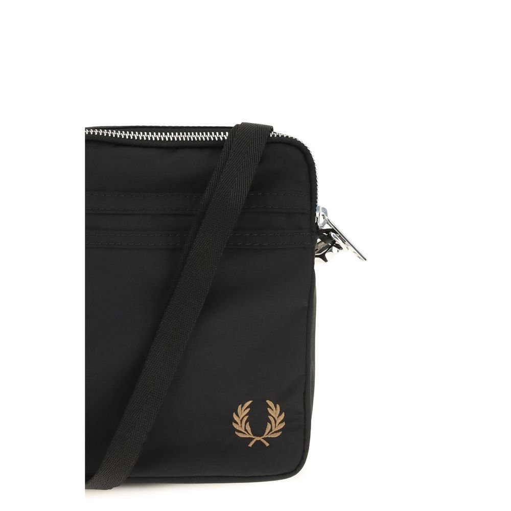 Black Nylon Shoulder Bag - Image 4