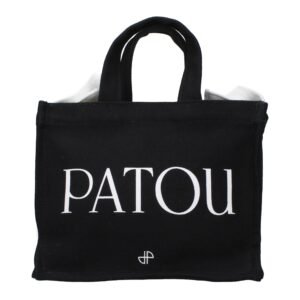 Black Cotton Handbag
