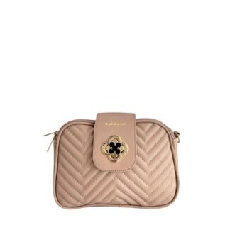 Beige PU Women Crossbody
