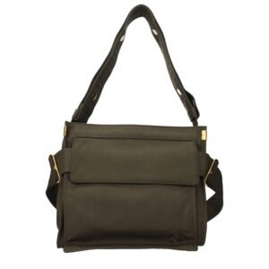 Green Fabric Shoulder Bag
