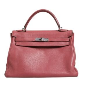 Kelly 32 Rouge H Togo Retourne Palladium