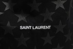 Rive Droite Black Tote Bag With Star Print Tote bag