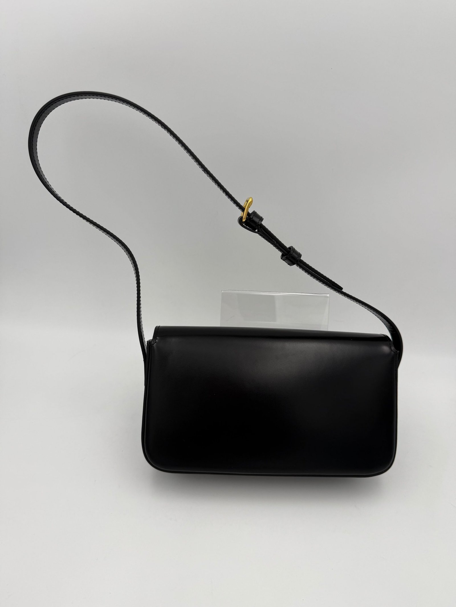 CELINE CLAUDE TRIOMPHE Black Handbag - Image 3