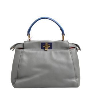 Mini Peekaboo Blue Grey