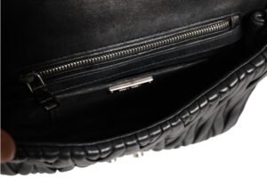 Confidential Matelasse Leather Flap Shoulder Bag