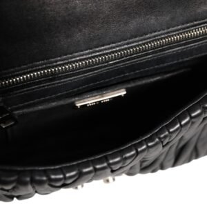 Confidential Matelasse Leather Flap Shoulder Bag