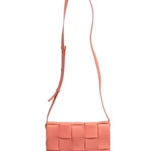 Lambskin Maxi Intrecciato Cassette Crossbody Bag