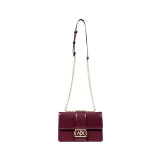 Bordeaux Polyester Handbag