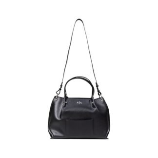 Black Polyester Handbag