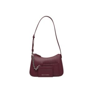 Bordeaux Polyester Handbag