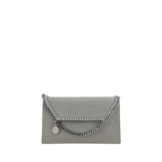 Gray Polyester Shoulder Bag