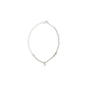 White Brass Necklace