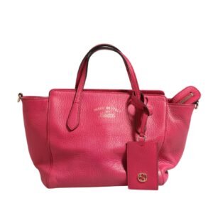Swing Leather 2Way Tote Bag