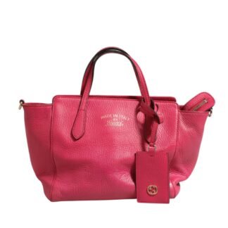 Swing Leather 2Way Tote Bag