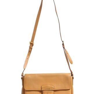 Sidonie Beige Pebble Leather shoulder bag