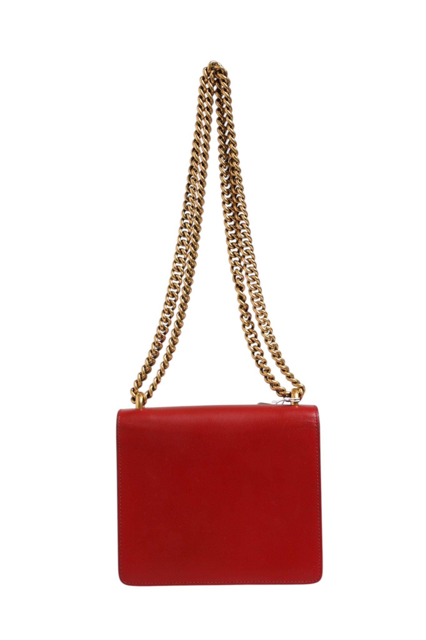 Marmont small shoulder bag in Rosso Ancora red leather - Image 6