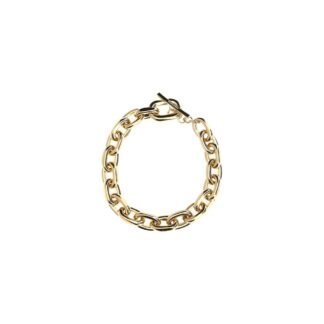 Gold Aluminum Necklace