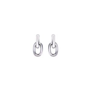 Silver Resin Earrings