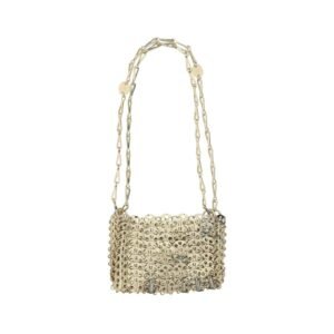 Bicolor Brass Shoulder Bag